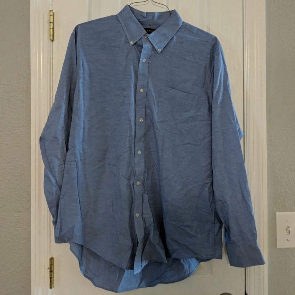 Land's End button down dress shirt tailored fit